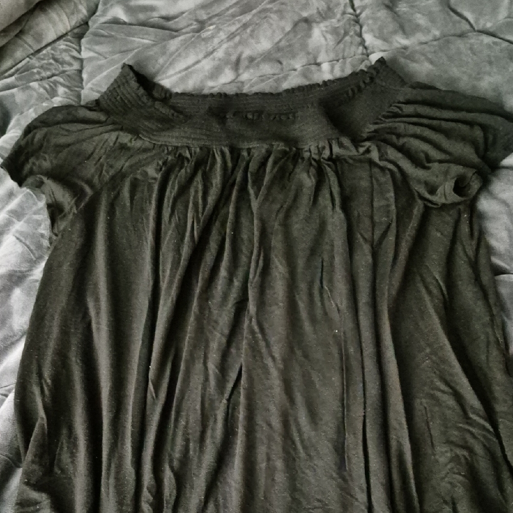 Elegant Black Women's Top